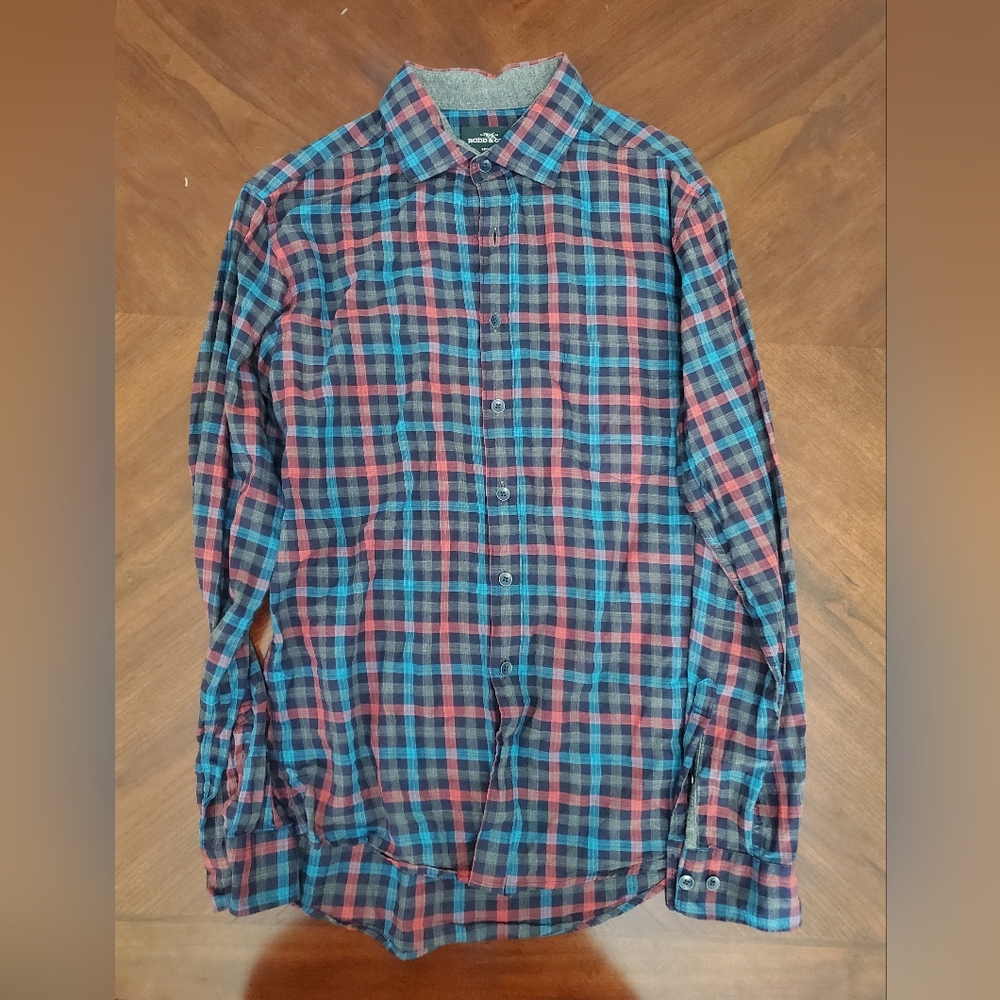 Rodd & Gunn Men's Button Down Shirt Plaid Size M